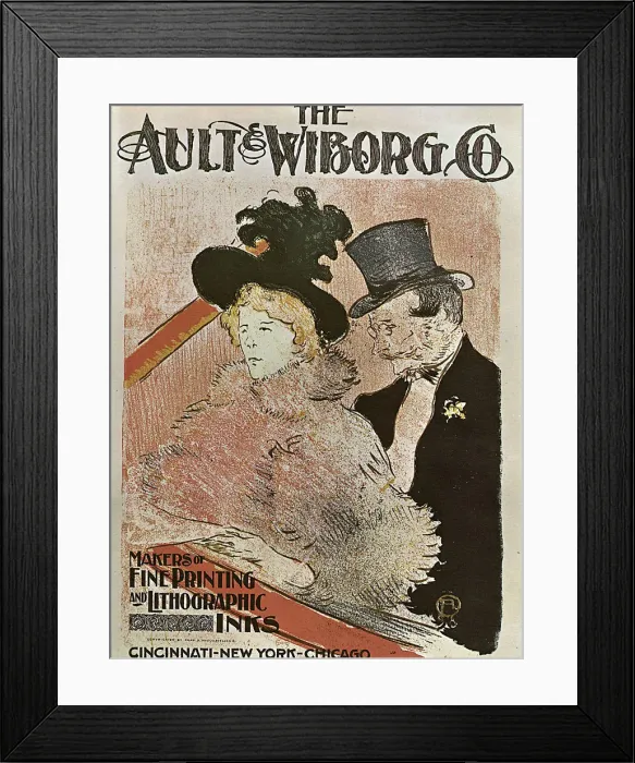 Framed Print : Au concert, 1896. Artist: Henri de Toulouse-Lautrec Framed Print : Au concert, 1896. Artist: Henri de Toulouse-Lautrec