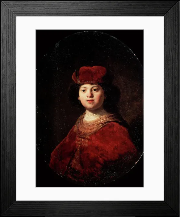 Framed Print : Portrait of a Boy, c1633. Artist: Rembrandt Harmensz van Rijn Framed Print : Portrait of a Boy, c1633. Artist: Rembrandt Harmensz van Rijn