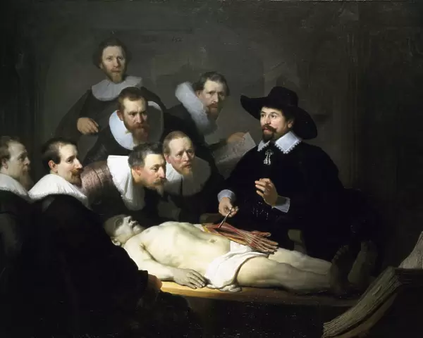 The Anatomy Lesson of Dr Nicolaes Tulp, 1632. Artist: Rembrandt Harmensz van Rijn