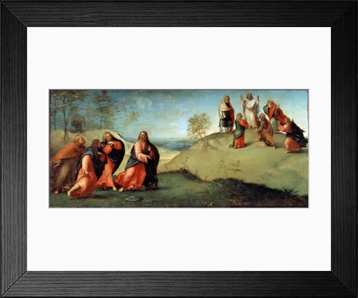 Framed Print : Christ Leading the Apostles to Mount Tabor, 1512. Artist: Lorenzo Lotto Framed Print : Christ Leading the Apostles to Mount Tabor, 1512. Artist: Lorenzo Lotto