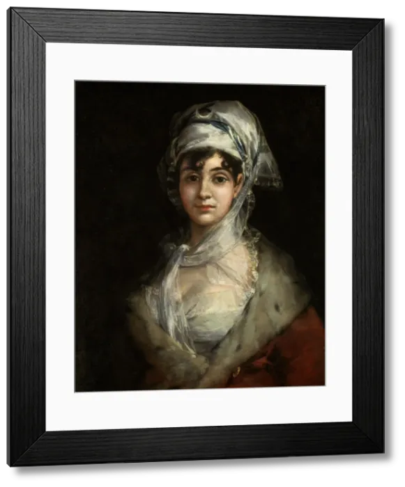 Framed Print : Portrait of the Actress Antonia Zarate, c1810. Artist: Francisco Goya Framed Print : Portrait of the Actress Antonia Zarate, c1810. Artist: Francisco Goya