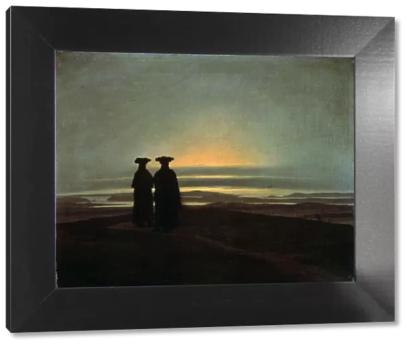 Sunset (Brothers), between 1830 and 1835. Artist: Caspar David Friedrich