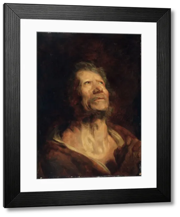 Framed Print : Peter the Apostle, 1617-1618. Artist: Anthony van Dyck Framed Print : Peter the Apostle, 1617-1618. Artist: Anthony van Dyck