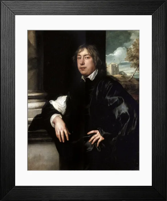 Framed Print : Portrait of Everhard Jabach, (1610-1695), 1636-1637. Artist: Anthony van Dyck Framed Print : Portrait of Everhard Jabach, (1610-1695), 1636-1637. Artist: Anthony van Dyck