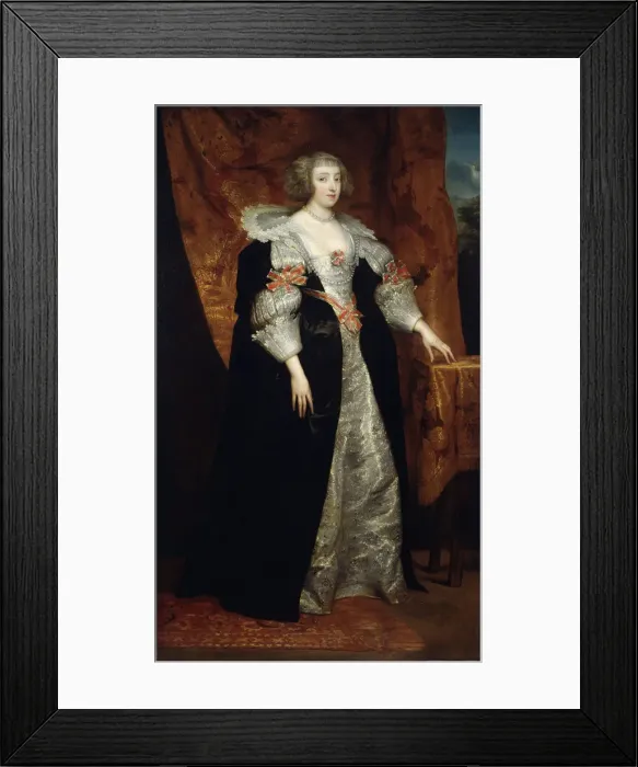 Framed Print : Female portrait, 17th century. Artist: Anthony van Dyck Framed Print : Female portrait, 17th century. Artist: Anthony van Dyck
