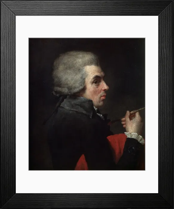Framed Print : Self-portrait, c1789. Artist: Jacques Louis David Framed Print : Self-portrait, c1789. Artist: Jacques Louis David