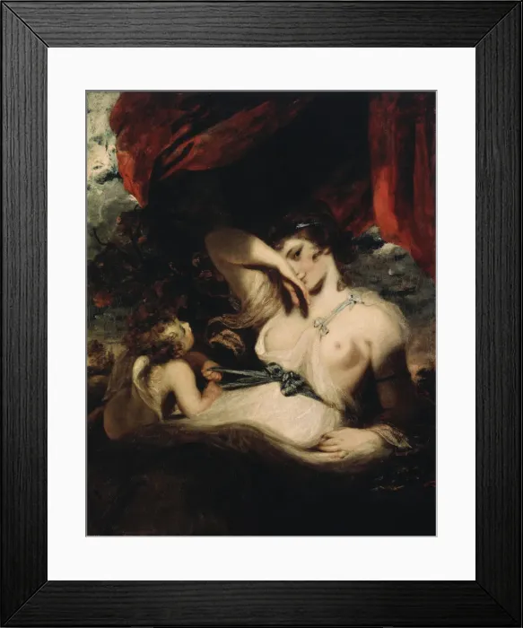 Framed Print : Cupid Untying the Zone of Venus, 1788. Artist: Sir Joshua Reynolds Framed Print : Cupid Untying the Zone of Venus, 1788. Artist: Sir Joshua Reynolds
