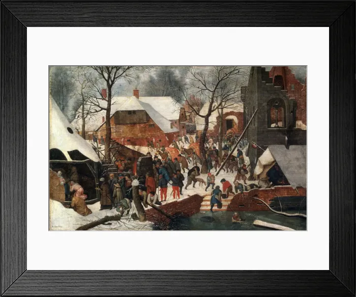 Framed Print : The Adoration of the Magi, second half of the 16th century. Artist: Pieter Brueghel the Younger Framed Print : The Adoration of the Magi, second half of the 16th century. Artist: Pieter Brueghel the Younger