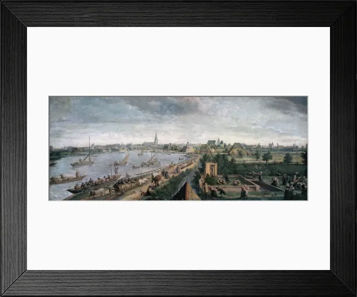 Framed Print : Country Amusements, 1592. Artist: Hans Bol Framed Print : Country Amusements, 1592. Artist: Hans Bol