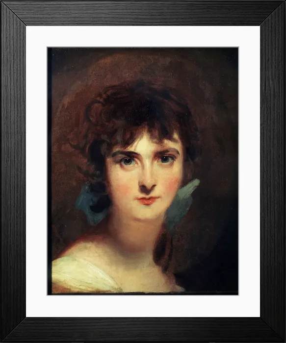 Framed Print : Portrait of Sally Siddons, early 19th century. Artist: Thomas Lawrence Framed Print : Portrait of Sally Siddons, early 19th century. Artist: Thomas Lawrence