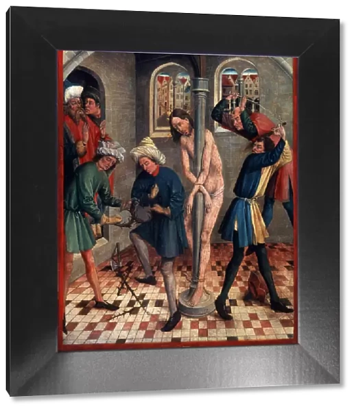 The Flagellation of Christ, before 1457. Artist: Johann Koerbecke