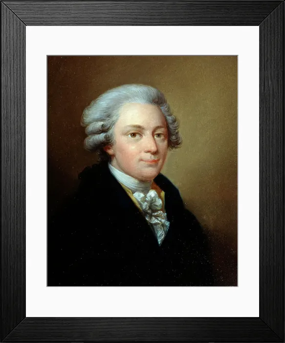 Framed Print : Portrait of the composer Wolfgang Amadeus Mozart, (1756-1791), c1783. Artist: Jozef Grassi Framed Print : Portrait of the composer Wolfgang Amadeus Mozart, (1756-1791), c1783. Artist: Jozef Grassi