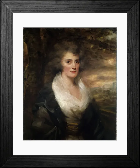 Framed Print : Portrait of Mrs Elinor Bethune, 1790s. Artist: Henry Raeburn Framed Print : Portrait of Mrs Elinor Bethune, 1790s. Artist: Henry Raeburn