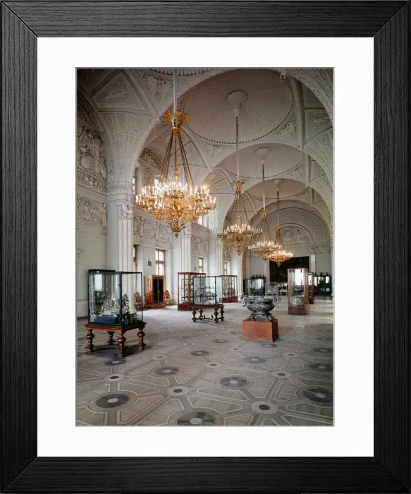 Framed Print : The Alexander Hall in the Winter Palace in Saint Petersburg, 1839. Artist: Aleksandr Bryullov Framed Print : The Alexander Hall in the Winter Palace in Saint Petersburg, 1839. Artist: Aleksandr Bryullov