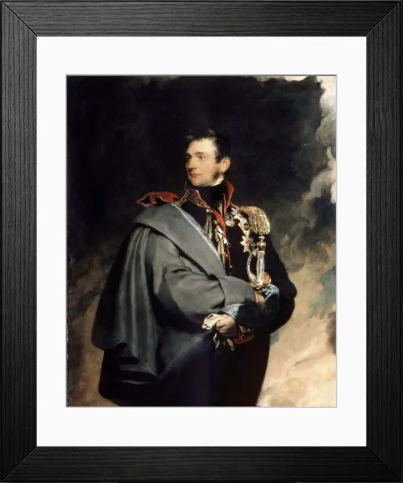 Framed Print : Portrait of Count Mikhail Vorontsov, (1782-1830), 1821. Artist: Thomas Lawrence Framed Print : Portrait of Count Mikhail Vorontsov, (1782-1830), 1821. Artist: Thomas Lawrence