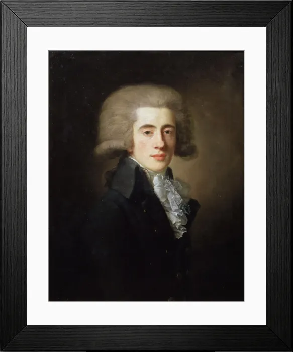 Framed Print : Portrait of the Vice-chancellor Nikita Panin, (1770-1837), 1792. Artist: Jean Louis Voille Framed Print : Portrait of the Vice-chancellor Nikita Panin, (1770-1837), 1792. Artist: Jean Louis Voille