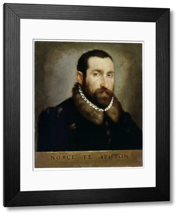 Framed Print : Portrait of a Man, 1560s. Artist: Giovan Battista Moroni Framed Print : Portrait of a Man, 1560s. Artist: Giovan Battista Moroni