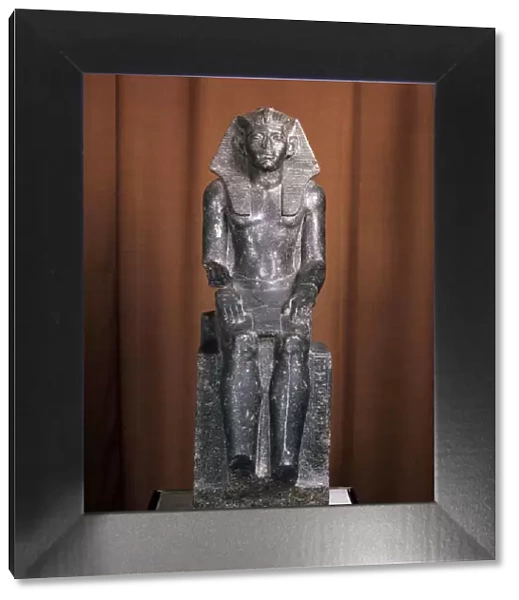 Statue of the Pharaoh Amenemhat III, 19th century BC