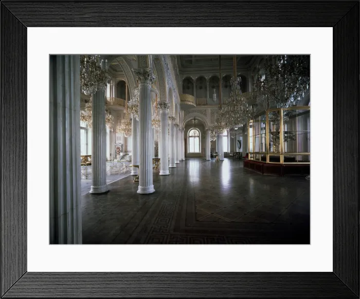 Framed Print : The Pavilion Hall of the Small Hermitage, 1850-1858. Artist: Andrei Ivanovich Stakenschneider Framed Print : The Pavilion Hall of the Small Hermitage, 1850-1858. Artist: Andrei Ivanovich Stakenschneider