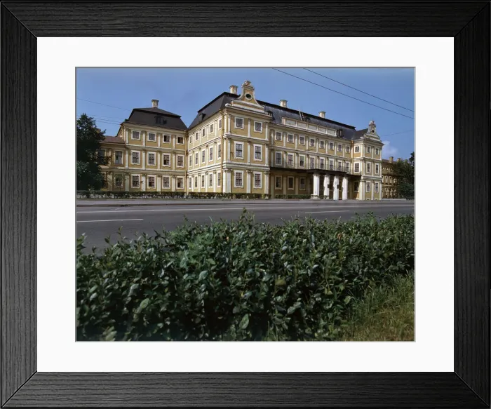 Framed Print : The Menschikov Palace as seen from the Neva River, 1712-1714. Artist: Giovanni Maria Fontana Framed Print : The Menschikov Palace as seen from the Neva River, 1712-1714. Artist: Giovanni Maria Fontana