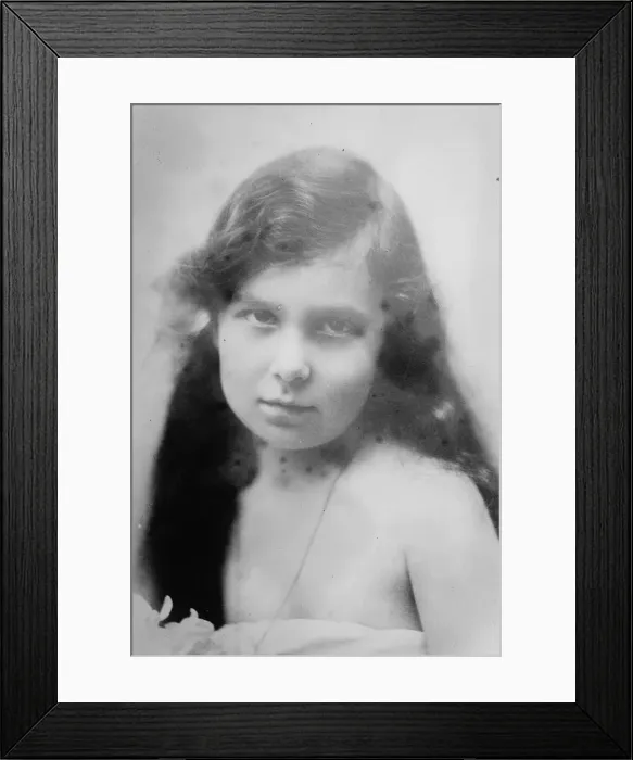 Framed Print : Grand Duchess Maria Kirillovna of Russia as a child, 1910s Framed Print : Grand Duchess Maria Kirillovna of Russia as a child, 1910s