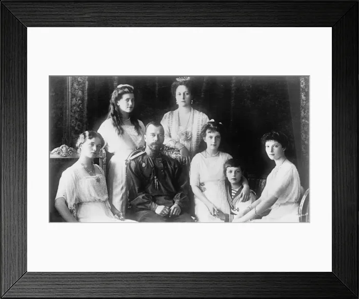 Framed Print : The Family of Tsar Nicholas II of Russia, 1910s Framed Print : The Family of Tsar Nicholas II of Russia, 1910s