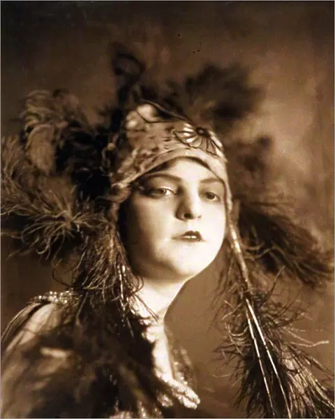 Vera Nemchinova, Russian ballet dancer, 1910s