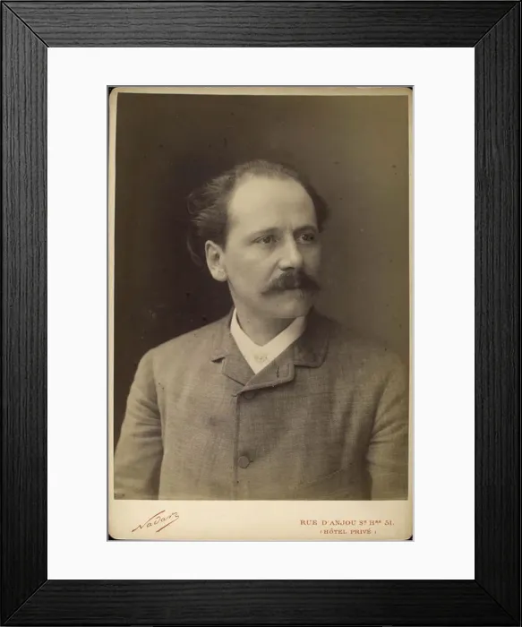 Framed Print : Jules Massenet, French composer, late 19th century. Artist: Nadar Framed Print : Jules Massenet, French composer, late 19th century. Artist: Nadar