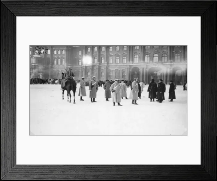 Framed Print : Palace Square, St Petersburg, Russia, on Bloody Sunday, 1905 Framed Print : Palace Square, St Petersburg, Russia, on Bloody Sunday, 1905