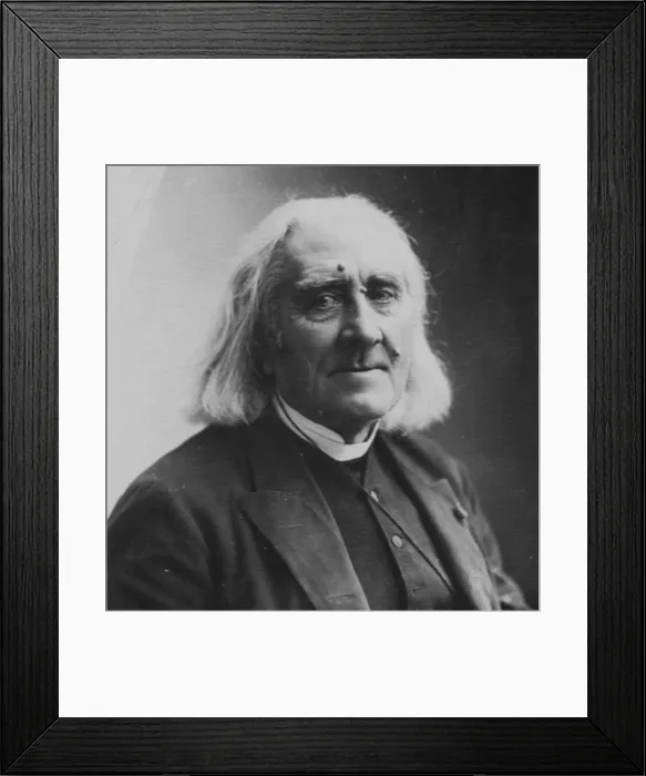 Framed Print : Franz Liszt, Hungarian composer and pianist, 1886. Artist: Nadar Framed Print : Franz Liszt, Hungarian composer and pianist, 1886. Artist: Nadar