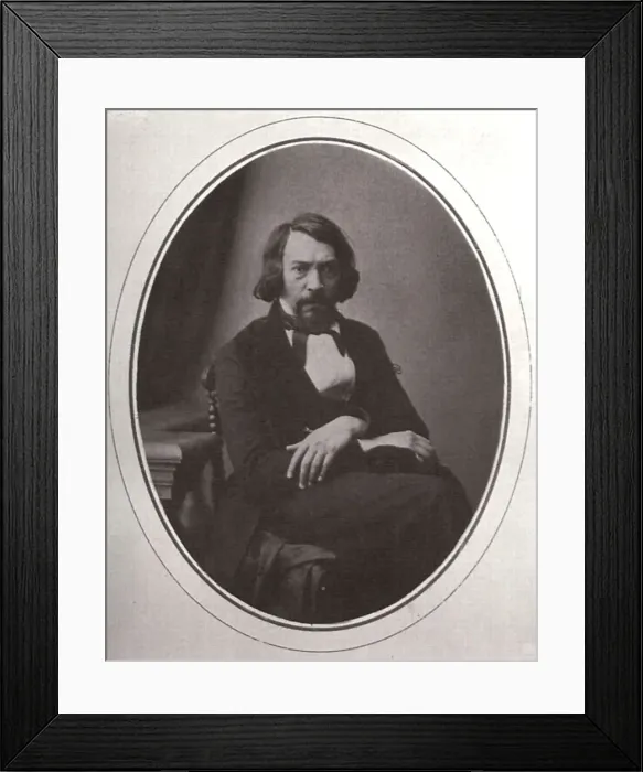 Framed Print : Aleksey Stepanovich Khomyakov, Russian religious poet, c1858. Artist: Karl August Bergner Framed Print : Aleksey Stepanovich Khomyakov, Russian religious poet, c1858. Artist: Karl August Bergner