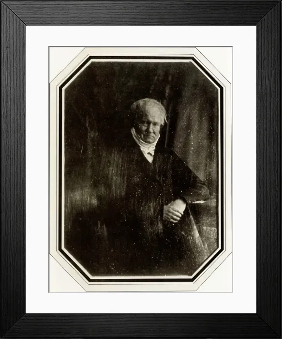 Framed Print : Alexander von Humboldt, German author, naturalist and explorer, 1847. Artist: Hermann Biow Framed Print : Alexander von Humboldt, German author, naturalist and explorer, 1847. Artist: Hermann Biow