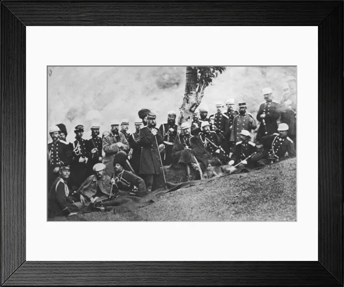 Framed Print : Grand Duke Michael Nikolaevich of Russia on an expedition, c1880 Framed Print : Grand Duke Michael Nikolaevich of Russia on an expedition, c1880