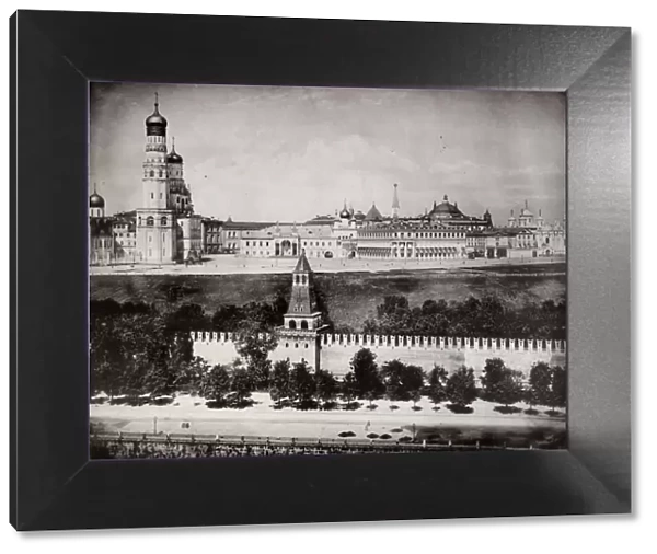 View of the Moscow Kremlin, Russia, c1870-c1875