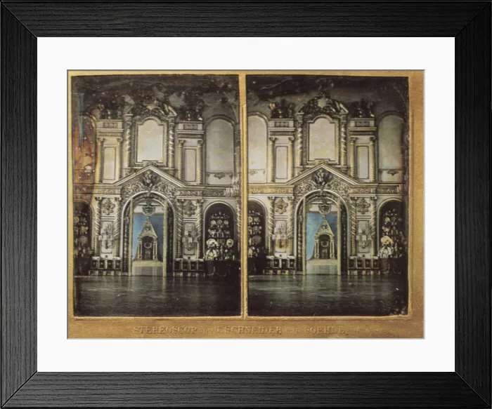 Framed Print : Throne Hall in the Moscow Kremlin, Russia, 1861. Artist: Wilhelm Schneider Framed Print : Throne Hall in the Moscow Kremlin, Russia, 1861. Artist: Wilhelm Schneider