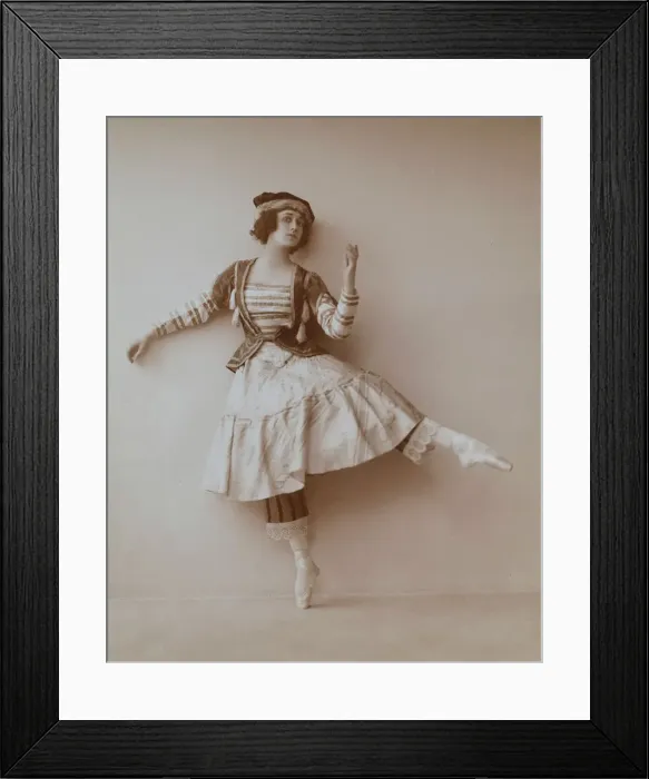 Framed Print : Tamara Karsavina, Russian ballerina, 1911 Framed Print : Tamara Karsavina, Russian ballerina, 1911