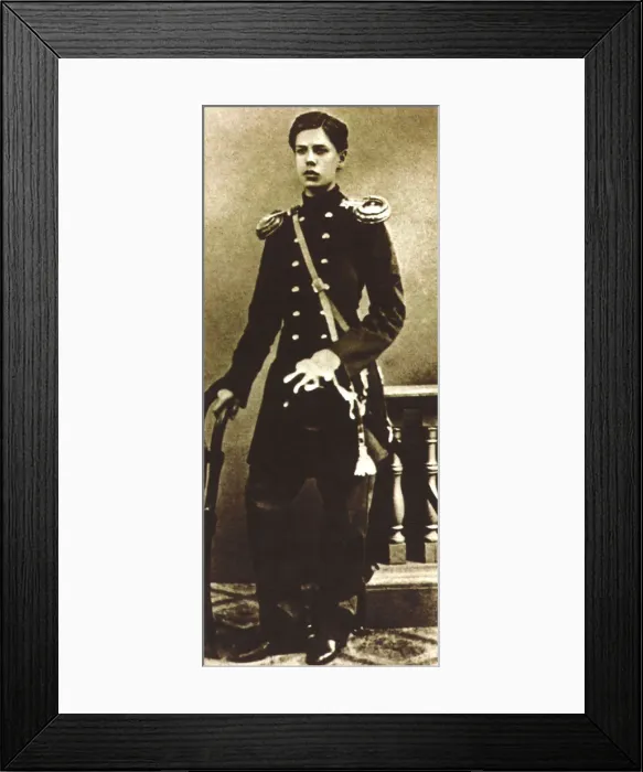 Framed Print : Modest Mussorgsky, Russian composer, as a young man, late 1850s Framed Print : Modest Mussorgsky, Russian composer, as a young man, late 1850s