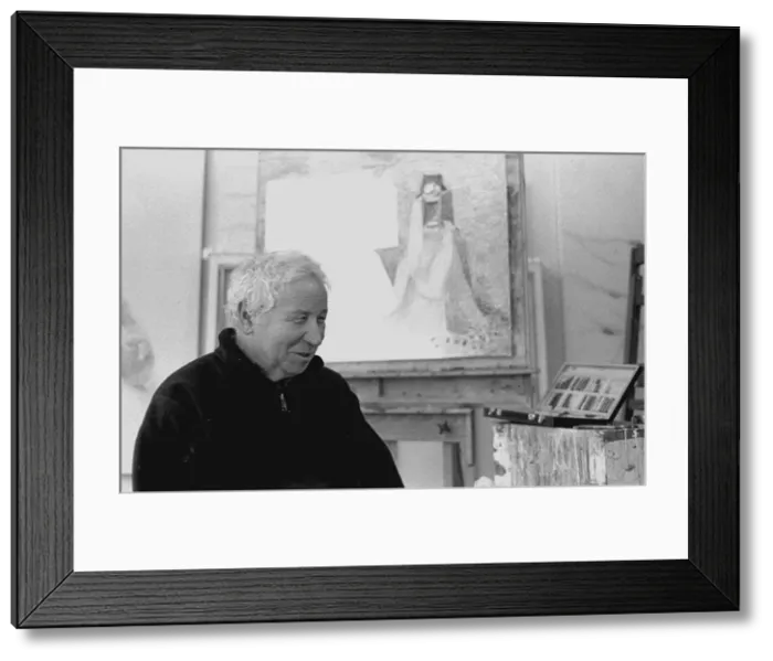 Framed Print : Ilya Kabakov, Russian conceptual artist, 2008 Framed Print : Ilya Kabakov, Russian conceptual artist, 2008