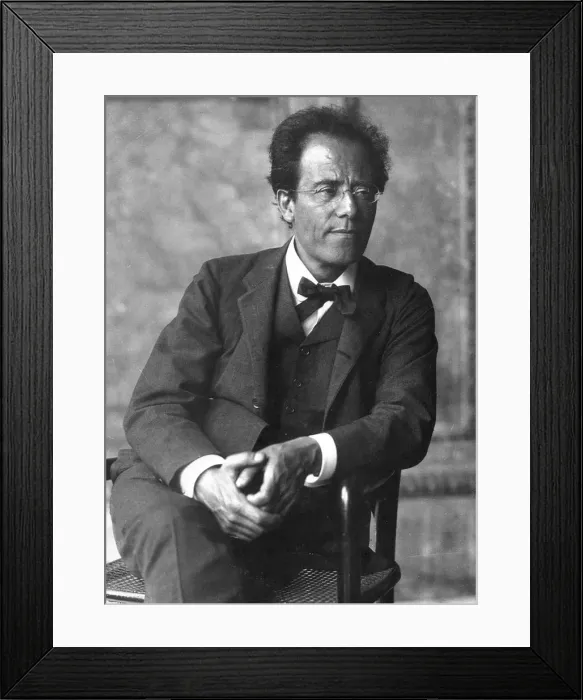 Framed Print : Gustav Mahler, Austrian composer and conductor, 1900s Framed Print : Gustav Mahler, Austrian composer and conductor, 1900s