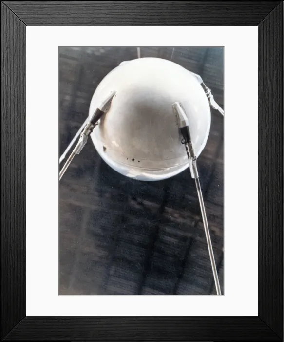 Framed Print : Sputnik 1, Russian satellite, 1957 Framed Print : Sputnik 1, Russian satellite, 1957