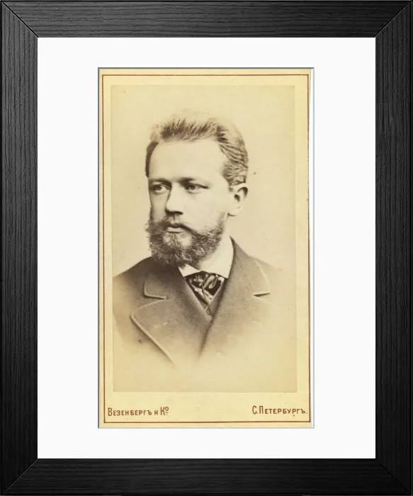 Framed Print : Pyotr Tchaikovsky, Russian composer, 19th century. Artist: Wesenberg Framed Print : Pyotr Tchaikovsky, Russian composer, 19th century. Artist: Wesenberg
