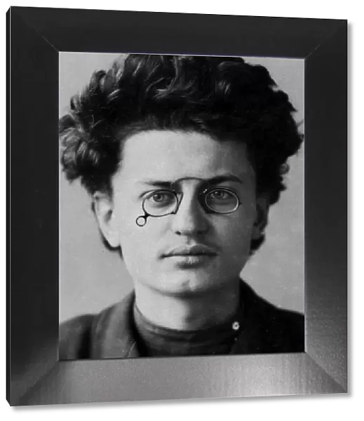 Police photograph of Leon Trotsky, Russian revolutionary, 1898