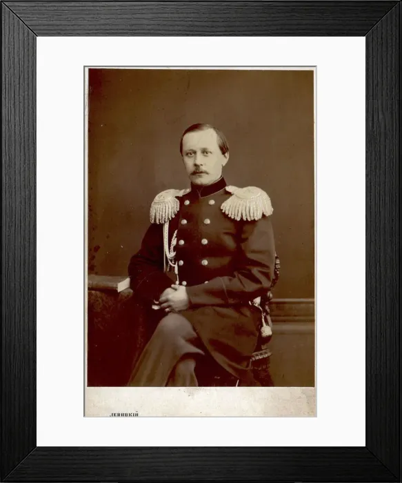 Framed Print : Count Paul Andreyevich Shuvalov, Russian soldier and statesman, c1860s-c1870s. Artist: Sergei Levitsky Framed Print : Count Paul Andreyevich Shuvalov, Russian soldier and statesman, c1860s-c1870s. Artist: Sergei Levitsky