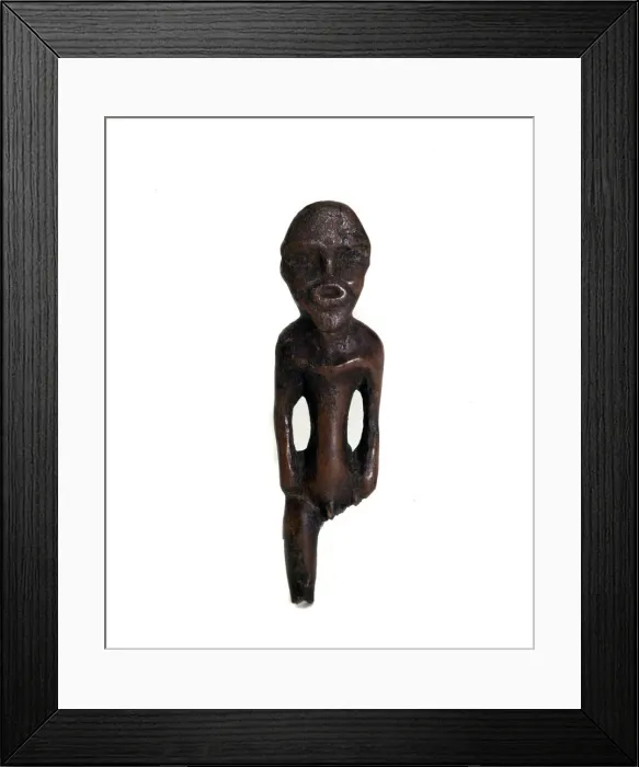 Framed Print : Idol carved from elk antler, Russian Forest Cultures, 1st half of 2nd millenium BC Framed Print : Idol carved from elk antler, Russian Forest Cultures, 1st half of 2nd millenium BC