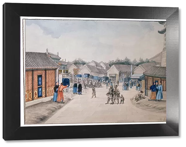 Chinese Sketches, Tsyan Minh Bridge, c1804-c1806. Artist: Ivan Petrovich Alexandrov