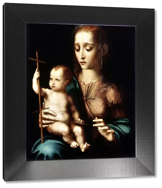 Madonna and Child with a Cross-shaped Distaff, 1570s. Artist: Luis de Morales