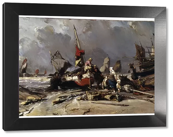 After the Storm, 1869. Artist: Eugene Isabey