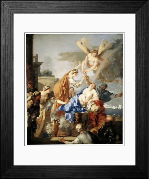 Framed Print : The Death of Dido, c1637-c1640. Artist: Sebastien Bourdon Framed Print : The Death of Dido, c1637-c1640. Artist: Sebastien Bourdon