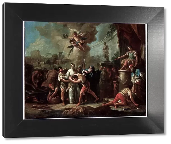 The Martyrdom of Saint Lawrence, 18th century. Artist: Gaspare Diziani
