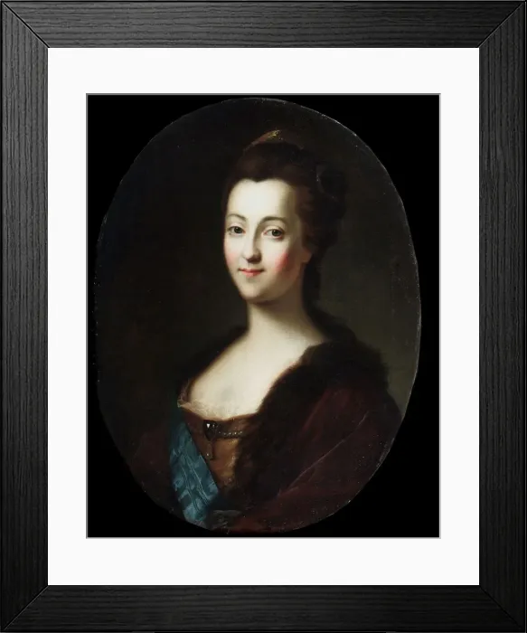 Framed Print : Portrait of Empress Catherine II, 18th century. Artist: Vigilius Erichsen Framed Print : Portrait of Empress Catherine II, 18th century. Artist: Vigilius Erichsen